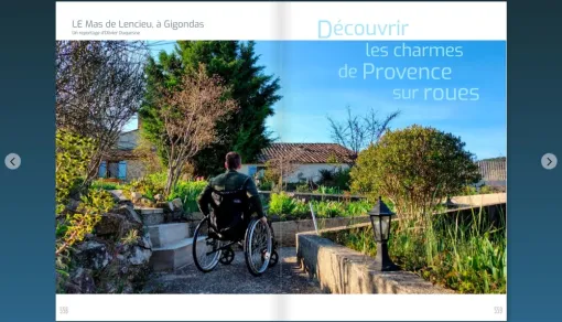 Le Mas de Lencieu à l’honneur : découvrir les charmes de la Provence sur roues, Les Dentelles de Montmirail, Le Mas de Lencieu
