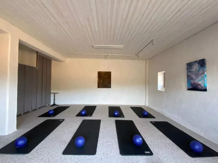 Où louer une salle pour un cours de yoga dans un endroit paisible en Provence ?, Dentelles, Le Mas de Lencieu