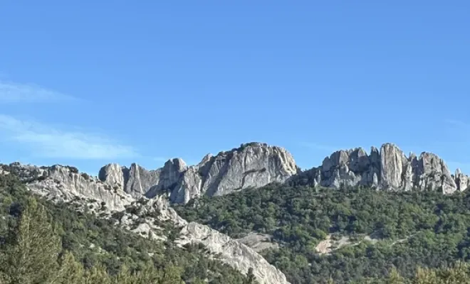 Prochain séjour PMR: accueil d'un groupe d'habitants suisses, Les Dentelles de Montmirail, Le Mas de Lencieu