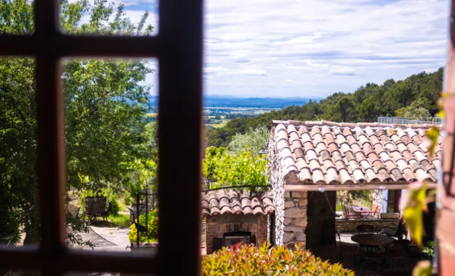 L’Escalouri, Dentelles, Le Mas de Lencieu